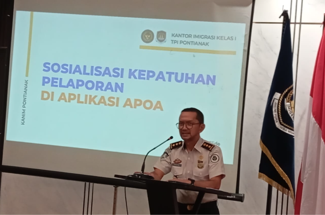 Imigrasi Pontianak Perkuat Pengawasan WNA Lewat APOA
